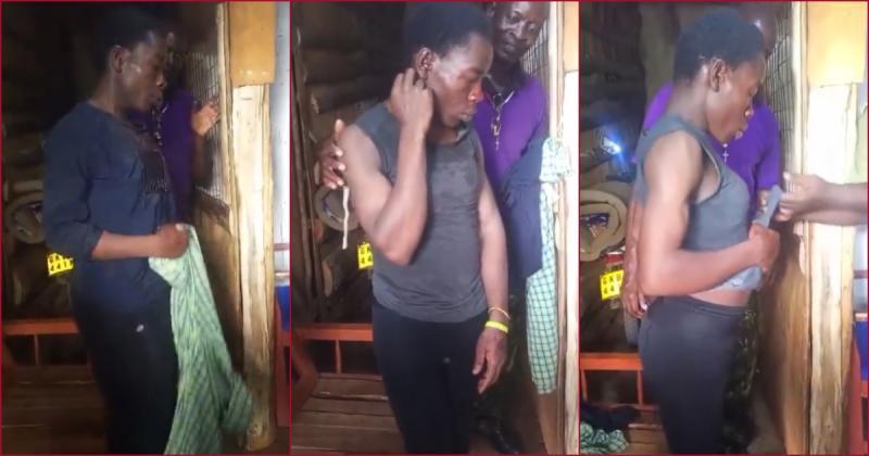 The man identified as Felix Okemwa tricked unsuspecting hotel customers using his fake woman identity.